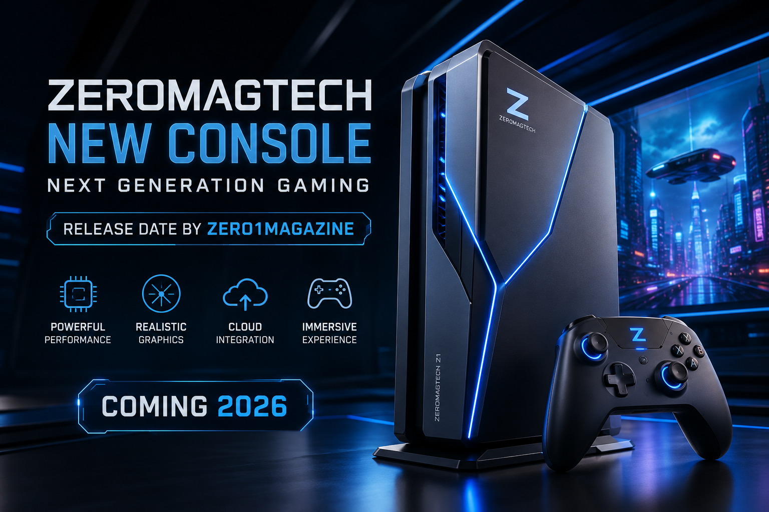 Zeromagtech New Console Release Date by Zero1Magazine