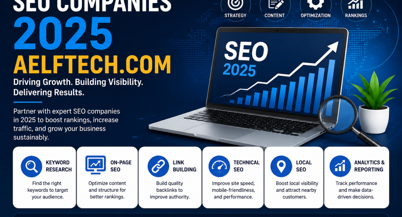 seo companies 2025 aelftech.com