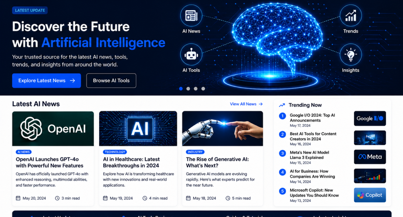 Droven.io AI News Portal – Latest AI Trends, Tools & Updates