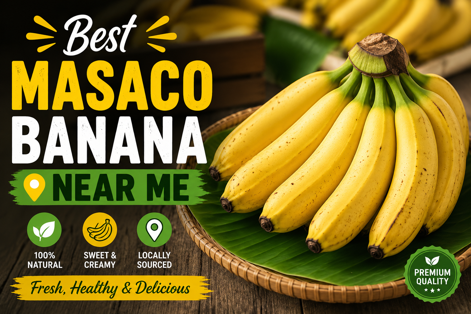 Best Masaco Banana Near Me