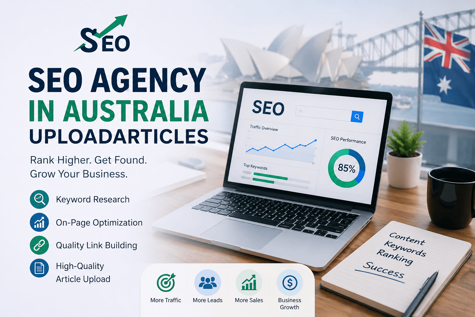 SEO Agency in Australia Uploadarticles